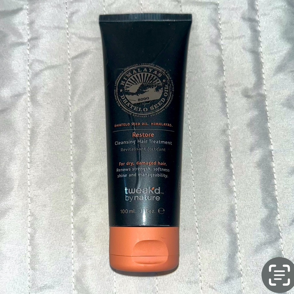 Tweak-d by Nature Dhatelo Restore Hair Strengthening Conditioner 3 oz. Sealed